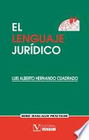Libro El lenguaje jurídico