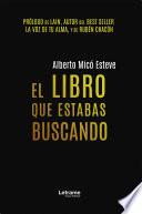 Libro El libro que estabas buscando