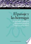 Libro El paisaje y las hormigas