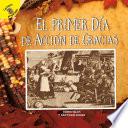 Libro El primer Día de Acción de Gracias