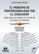 Libro El principio de proporcionalidad por el legislador