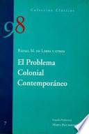 Libro El problema colonial contemporáneo