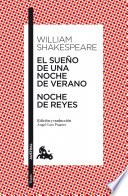 Libro El sueño de una noche de verano / Noche de Reyes