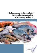 Libro Elaboraciones básicas y platos elementales con pescados, crustáceos y moluscos