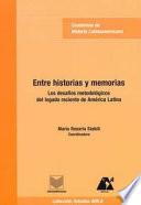 Libro Entre historias y memorias