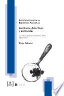 Libro Escritores, detectives y archivistas