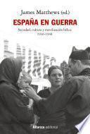 Libro España en guerra