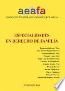 Libro Especialidades en derecho de familia