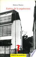 Libro Estética de la arquitectura