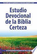 Libro Estudio Devocional de la Biblia Certeza