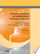 Libro Evaluación económica de medicamentos y tecnologías sanitarias: