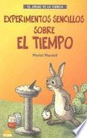 Libro Experimentos sencillos sobre el tiempo