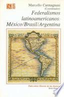 Libro Federalismos latinoamericanos