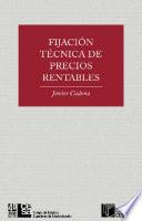 Libro Fijación técnica de precios rentables