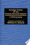 Libro Foreign policy of the French Second Empire