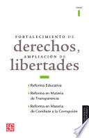 Libro Fortalecimiento de derechos, ampliación de libertades, I