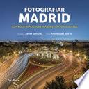 Libro Fotografiar Madrid