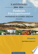 Libro Fundación finca experimental Universidad de Almería - ANECOOP
