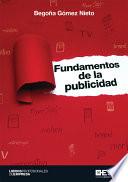 Libro Fundamentos de la publicidad