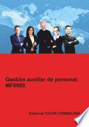 Libro Gestión auxiliar de personal. MF0980. (Ed. 2021).