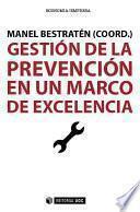 Libro Gestión de la prevención en un marco de excelencia
