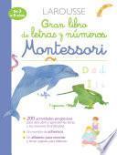 Libro Gran libro de letras y números Montessori