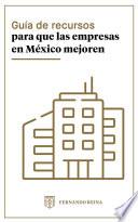 Libro Guía de recursos para que las empresas en México mejoren - Dinámica