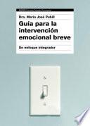 Libro Guía para la intervención emocional breve