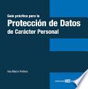 Libro Guía práctica para la protección de datos de carácter personal