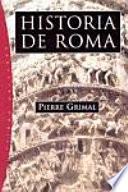 Libro Historia de Roma