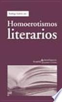 Libro Homoerotismos literarios
