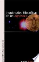 Libro Inquietudes Filossficas de Un Agnsstico