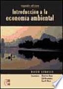 Libro Introducción a la economía ambiental