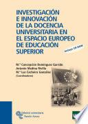 Libro Investigación e innovación de la docencia universitaria en el espacio europeo de educación
