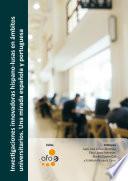 Libro Investigaciones innovadoras hispano-lusas en ámbitos universitarios. Una mirada española y portuguesa