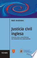 Libro Justicia civil inglesa