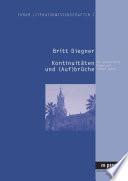 Libro Kontinuitäten und (Auf)brüche