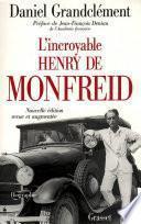 Libro L'incroyable Henry de Monfreid