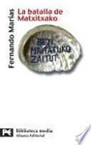 Libro La batalla de Matxitxako