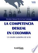 Libro La competencia desleal en Colombia