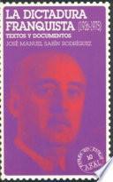 Libro La dictadura franquista (1936-1975)