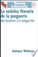 Libro La estética literaria de la posguerra