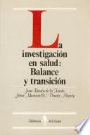 Libro La Investigación en salud