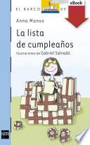 Libro La lista de cumpleaños