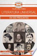 Libro La Literatura universal en 100 preguntas