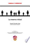 Libro La reserva vidual
