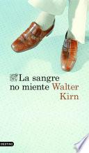 Libro La sangre no miente