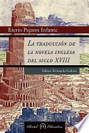 Libro La Traduccion de La Novela Inglesa del Siglo XVIII