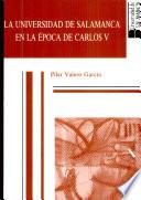 Libro La Universidad de Salamanca en la época de Carlos V