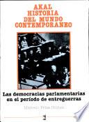 Libro Las democracias parlamentarias en el periodo de entreguerras